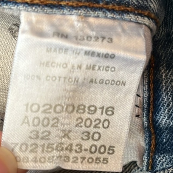 🆕 Men’s Lee Jeans Regular Fit Straight Leg 32x30 Light Stone - Picture 7 of 10